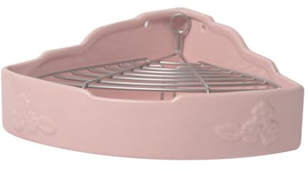 Fukamou Kaninchen Katzentoilette, Corner Tray Ecke Toilette Haus, Tablett Für Kaninchen, Meerschweinchen, Chinchillas, Frettchen