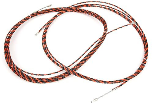 Elektrischer Drahteinfädler, Fischband, Kabelzieher, Kabelstangen-Set, Wand-Drahtführungsgerät mit 2 Kabelbefestigungen (LiebeWHx9gvoupkgy-11)
