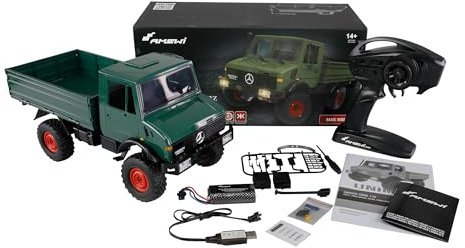 Amewi Mercedes-Benz Unimog Basic 4WD 1:12 RTR grün 2,4GHz