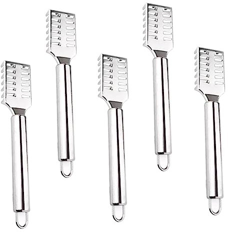 OKUMEYR 5pezzi Raschietti per Inossidabile per Utensili Essenziali per Rimuovere per Chef e Facili e Utilizzare