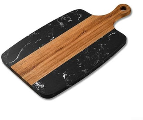 Sofisticado accesorio de cocina disfruta de la creatividad culinaria con nuestras tablas de queso únicas (B)