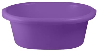 GIO'STYLE Bacinella Ovale Colors | Ideale per la Pulizia | Viola | 18 L | Polipropilene