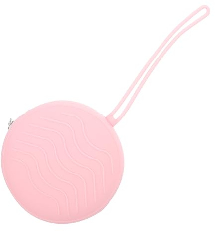 MOLUCKFU Wiederverwendbare Menstrationstasse Aufbewahrung aus Silikon mit Glatter Oberfläche und Grate Leichte Kasten für Menstruationsbecher zur Aufbewahrung Unterwegs im Handtaschen