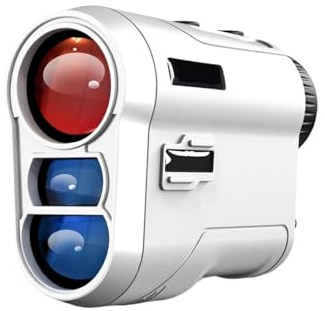 ZHFGJKSO 600M 1000Y Golf-Entfernungsmesser mit Neigungskompensation for Golfer und Jäger (Monokular)(Golf Rechargeable)