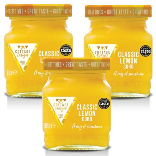 Cottage Delight - Classic Lemon Curd - 105g - Pack of 3