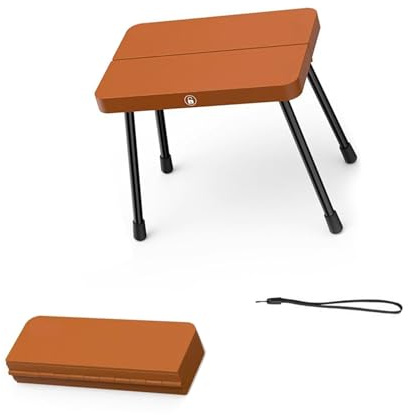 Snorvixre Praktischer Klapphocker, Reisehocker, tragbarer Campinghocker, Leichter Stuhl zum Wandern, Stuhl aus Aluminiumlegierung