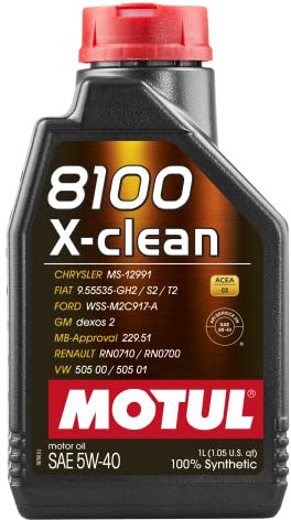 Motul 8100 X-Clean 5W40 LT1