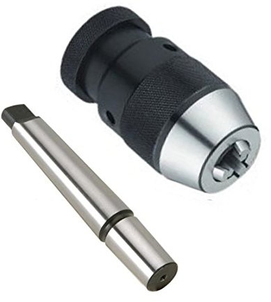 Mandrino autoserrante/Tornio/Trapano a colonna 5-20mm attacco B22 + adattatore MT2-B22
