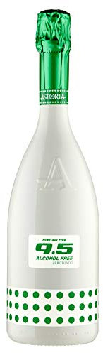 Astoria 9.5 Zerotondo Alcohol Free Spumante - 3 bottiglie da 750 ml, Totale:2.25 l