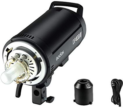 Godox DP400III Studio Flash Light 400Ws 2.4G Wireless X System Strobe Lighting with Bowens Mount 5600K Color Temperature Photography Flashes for Wedding Portrait Fashion Advertising Shooting