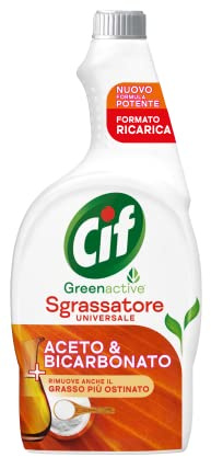 Cif Spray Sgrassatore Universale Aceto&Bicarbonato Ricarica 650ML