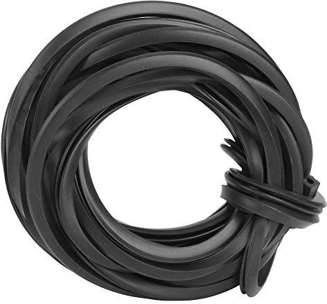 Bande De Caoutchouc Pour Serre Noire Bande De Joint En Caoutchouc Bande De Caoutchouc Pour Joint De Verre Accessoire De Jardin Pour les Propriétaires De Serre Et les Amateurs De Jardin(18M)