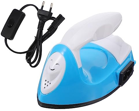 GRIRIW Mini Máquina De Prensado Térmico Portátil Para Diy, Plancha De Calor Pequeña De Abs y Cerámica, Calentamiento Rápido, 220v Eu, Adecuado Para Proyectos De Vinilo y Transferencia Térmica