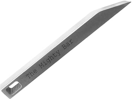 ＡＷＨＡＯ Heavy Duty Keychain Prybar Durable Pocket Pry Bar Metal Small Pry Bar Multitool Prybar Mini Pry Bar Mini Crowbar Keyring Tool Accessory for Keychain Keyring Gift for Husband Father Boyfriend