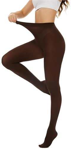 Hiltzo 80D Strumpfhosen für Damen, Semi-Blickdichte Bunte Feinstrumpfhose, Komfortbund Elastisch Damenstrumpfhosen