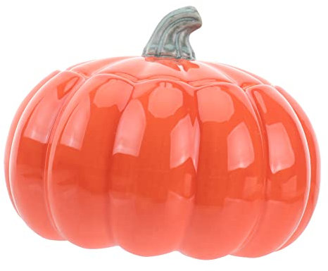 PRETYZOOM Cuenco Ceramica De Calabaza Soperas Tapa Recipiente De Porcelana Para Alimentos