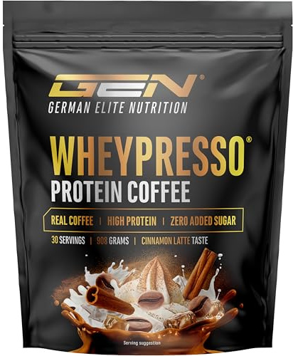 GEN GERMAN ELITE NUTRITION Wheypresso Protein Coffee - 908g