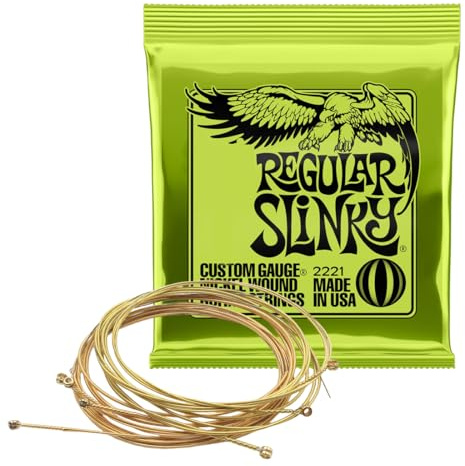 Medium Light Akustik-Gitarrensaiten, Phosphor-Bronze, Stärke 12–54