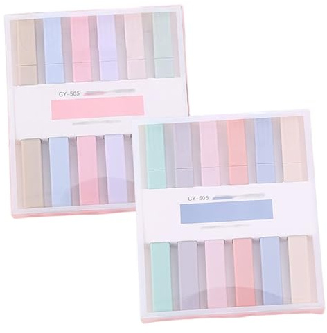 Hperu Bibel-Textmarker, 12er-Pack Textmarker in verschiedenen Farben mit glatter und gleichmäßiger schräger Spitze, Pastellfarben zum Unterstreichen und Hervorheben in Bibeln Büchern