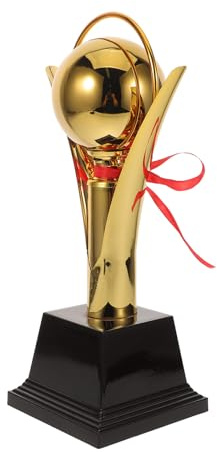 DECOMELODY Coppa in Metallo Dorato Premio Campionato Calcio e Basket Riconoscimento Sportivo per Tornei Scolastici e Miglior Giocatore