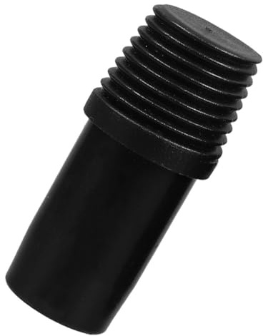 GRIRIW Threaded Tip Replacement for Extension Poles Metal German-Style Threaded Connector for Mop and Broom Handles Compatible with Telescoping Rods