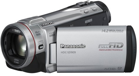 Panasonic HDC-SD909 - Videocámara (CMOS, 3.05 MP, 1/0.161 mm (1/4.1 ), 12 x, 700 x, 35-700 mm) Plata