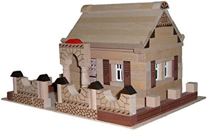 Holzspielzeug Baukasten Noblesse Classic 150 BxHxT 37x27x5cm NEU Holzbaukasten Spielsortiment Bauspiel Bausteine Spiele Spielzeug Strategiespiel Geschicklichkeitsspiel Geduldsspiel Holzgestaltung