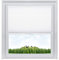 WOLTU Plissee ohne Bohren Klemmfix Faltrollo Jalousie Weiß 65x130cm (BxH), Plisseerollo Crushed Optik Sichtschutz und Sonnenschutz Easyfix lichtdurchlässig Rollo für Fenster & Tür