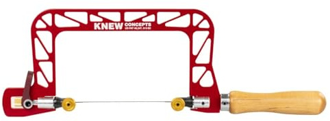 Knew Concepts 3” Mk.IV Heavy Duty Fret Saw With Lever Tension And Swivel Blade Clamps