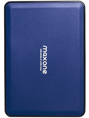 Hard Disk Esterno Portatile da 2,5 500GB USB3.0 HDD Storage per PC, Mac, Desktop, Laptop, MacBook, Chromebook, Xbox One, Xbox 360, PS4 Pro, PS4 Slim (500GB, Blu)