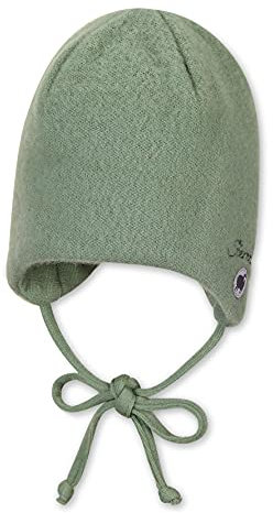 Sterntaler Unisex Baby Wolle (Merino) Mütze, Grün, 35