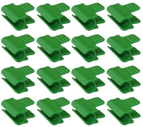 Angoily 5 Stücke Folientunnel Bögen für Hochbeet Abdeckung Folientunnel Foliengewächshaus Pflanztunnel Bögen, Rost Freies Gewächshaus Tunnel für Gewächshäusermit 20 Stücke 11Mm Gewächshaus Clips