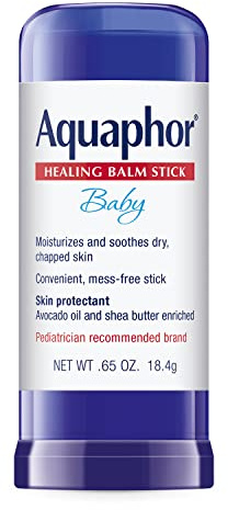 Aquaphor Baby Healing Balm Stick With Avocado Oil and Shea Butter, 0.65 Oz Stick