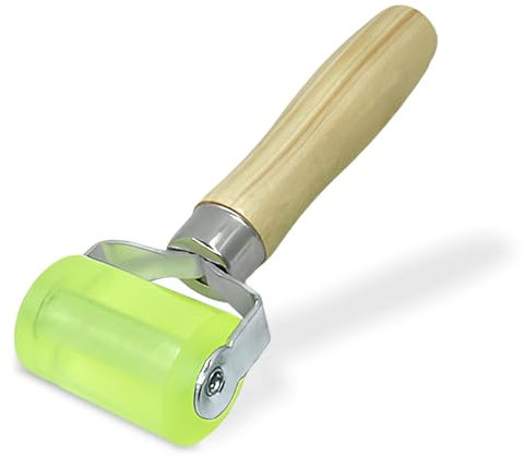 Alethron Rullo di pressione professionale da 48 mm, rullo di gomma resistente al calore, rullo di gomma in silicone per bordi di saldatura