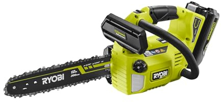 RYOBI Tronçonneuse sur Perche Brushless 36V MAX POWER RY36THCSX30A-0 – Élagage Arbres, Coupe Branches Hautes Jusqu'à 4 m, Guide 30 cm, Perche Télescopique, Sans Batterie ni Chargeur