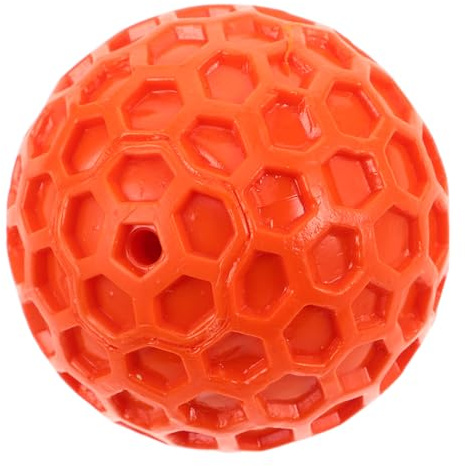 iplusmile Pelota de Juguete para Perros Parlante de Goma Diseño de Panal para Mejorado para Perros Pequeños Interiores y Exteriores