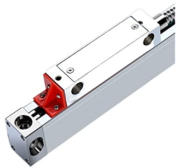 Scala lineare, Righello for reticolo Tavolo con display digitale Sensore di spostamento ad alta precisione Fresatrice universale Rettificatrice for elettronico 0-450mm(Stroke 400mm Resolution 5μm)