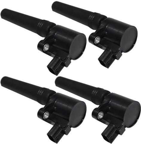 DZSQOSJB Zündspule Zündspule FÜR Ford 3,9 L V8 2002 2003 2004 2005 AJ81373 1W4Z12029BA Auto Auto Zubehör Zündverteiler(4pcs)