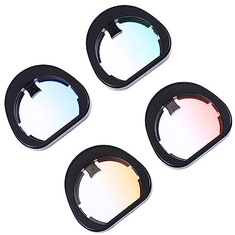 SHINEOFI 4 Pezzi Filtri Graduati per Fotocamere Istantanee Mini Accessori Compatibili per Effetti Fotografici e Veloce Installazione