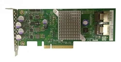 SUPERMICRO aoc-s2308l-l8i PCI Express x8 3.0 6 Gbit/s RAID-Controller – RAID-Controller (SAS, Serial ATA III, PCI Express x8, Half-Height (Low-Profile), 0, 1, 1E, lsisas 2308)