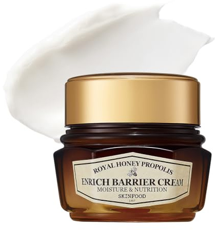 SKIN FOOD königliche honig propolis enrich barrier cream 2.13 fl.oz. (63 ml) - 50% schwarz bienenpropolis & royal jelly extract powerful enthalten pflegende gesichtscreme
