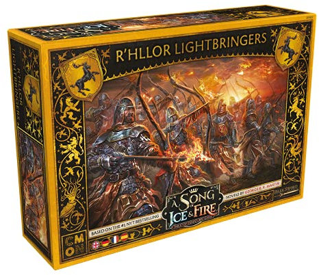 CMON, A Song of Ice & Fire – R'hllors Lichtbringer, Erweiterung, Tabletop, 2 Spieler, Ab 14+ Jahren, 45+ Minuten, Deutsch, Mehrsprachig, 6. Baratheon Erweiterung, Mehrfarbig, Bunt
