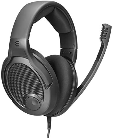 DROP + EPOS PC38X Wired Open Acoustic Gaming Headset with Over-Ear Open-Back Design | Velour Earpads | Gaming Headphones Compatible with PC, PS4, PS5, Switch, Xbox, Mac, and More (Black)