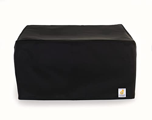 Perfect Dust Cover, The Perfect Dust Cover LLC - Custodia in nylon nero compatibile con stampanti 3D Bambu Lab X1-Carbon Combo, doppia cucitura e copertura antipolvere impermeabile