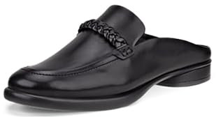 ECCO Women's Sculpted Luxury Braided Mule, Black, 7/7. 5 UK