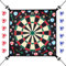 Zubehör für Trampolin-Dartscheibe, 60cm Dartscheibenspiele für Kinder mit 12 Klebebällen Trampolin-Spielzeugset Trampolin-Wurfspiel für 8/10/12/14 Fuß Trampoline(Klassischer Dart-Stil)