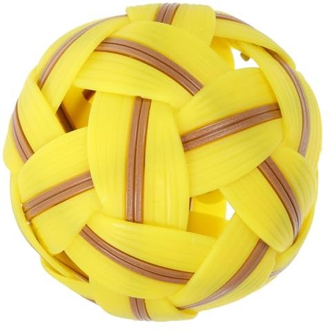 TOYANDONA Juguetes Sepak Takraw Fútbol Pelota de Plástico Tejida Juguete Deportivo para Exteriores Decoración de Plástico