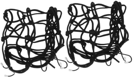 Zerodeko 2piezas Accesorios para Motocicletas De Carga Elástica para Motocicletas y Bicicletas Pequeñas con Ganchos para Asegurar Cascos y Equipaje Viajes