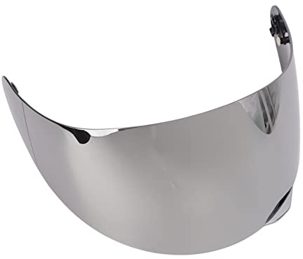 MasYosh Motorrad Helm Visier, Profession eller Sonnenlichts Chutz Anti Nebel Kratz Linse mit 190 ° Horizontal View, Passend für AGV VISOR K5 S K3 SV (Silber)