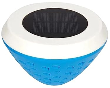 Generico Galleggianti Da Piscina | Arredo Esterno Impermeabile Ricaricabile USB | da Piscina che Galleggiano | Per Stagno Nuoto Interrato Bagno Vasca Idromassaggio Giardino Cortile Prato